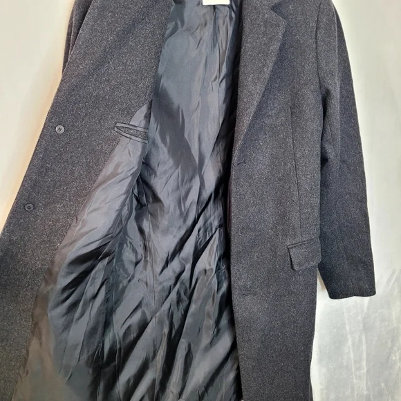 Sandro Broadcloth Wool Cashmere Blend Coat Size XS - Picture 6 of 15